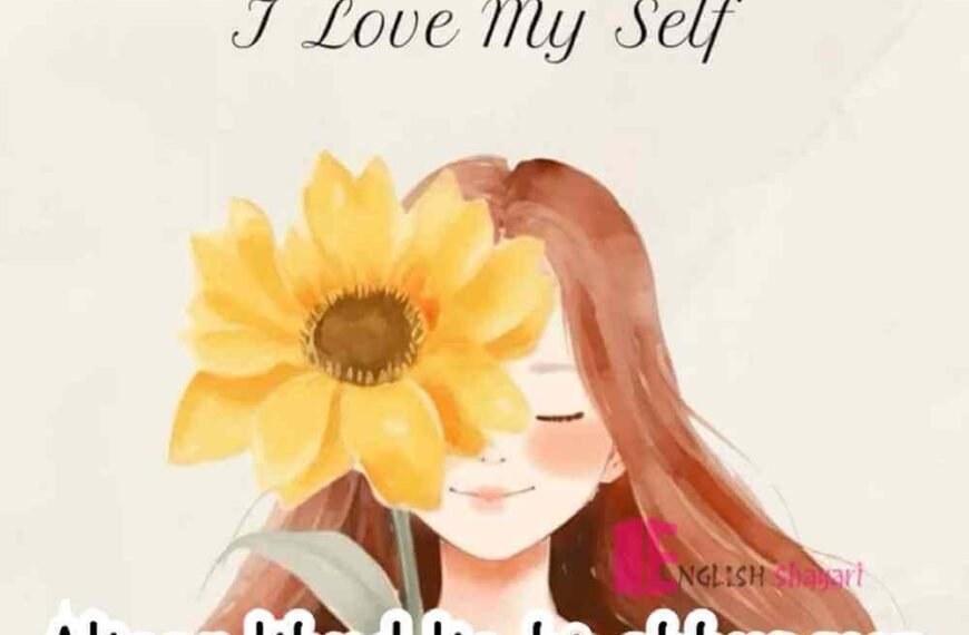 Self Love Shayari in English - 100+ Best Myself Shayari 2026