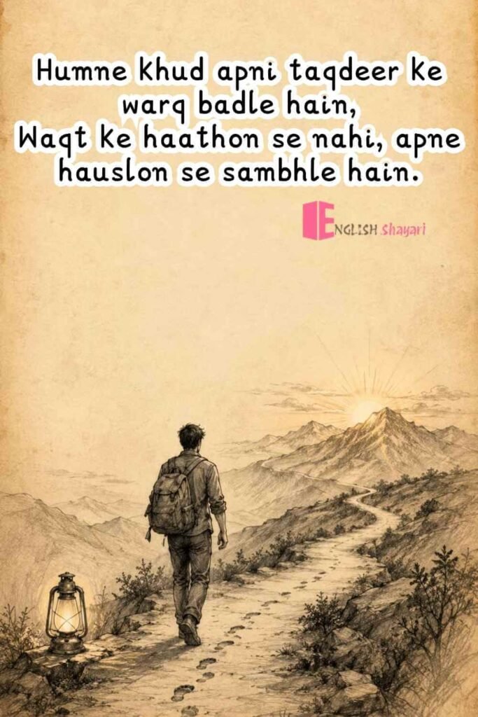 Struggle Life Shayari in English for Boys