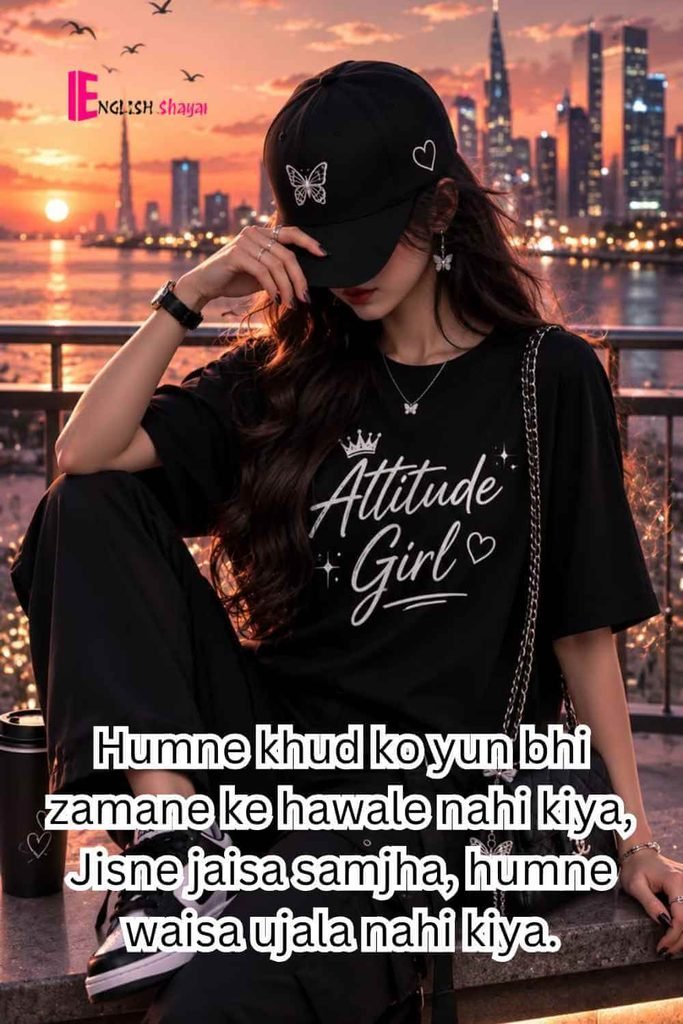166+ Killer Attitude Shayari for Girls in English Copy & Paste