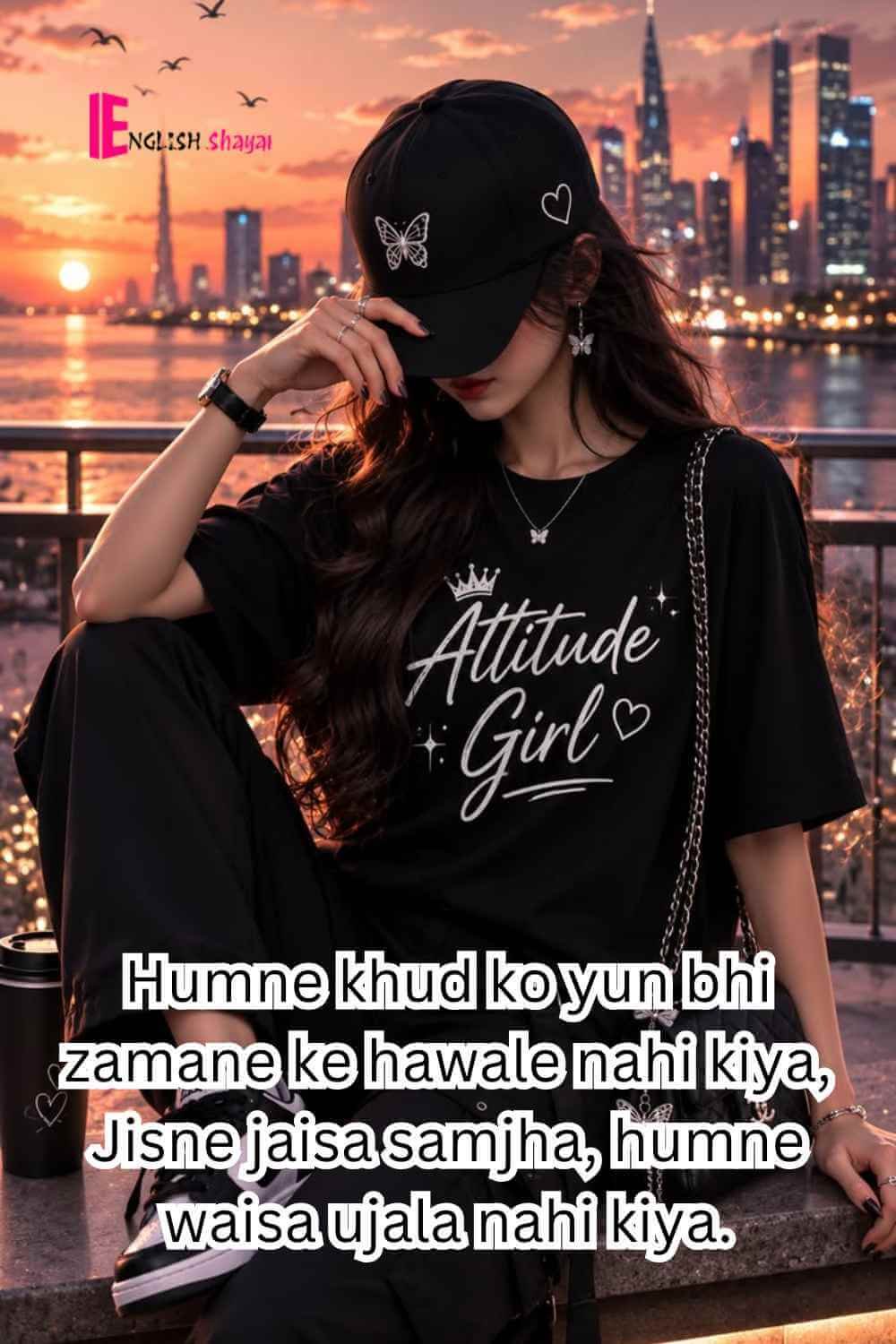 166+ Killer Attitude Shayari for Girls in English Copy & Paste